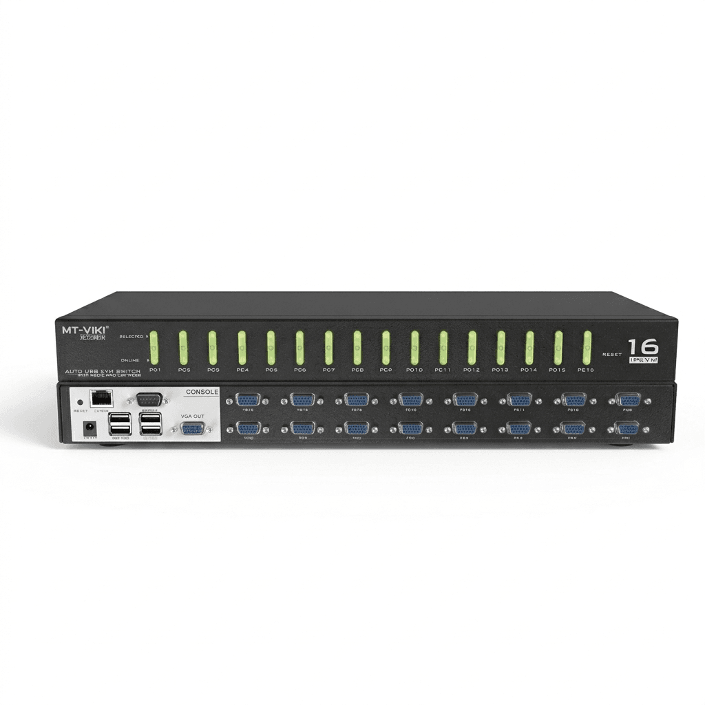 KVM-переключатель, 8 портов, по IP, MT-9108UP
