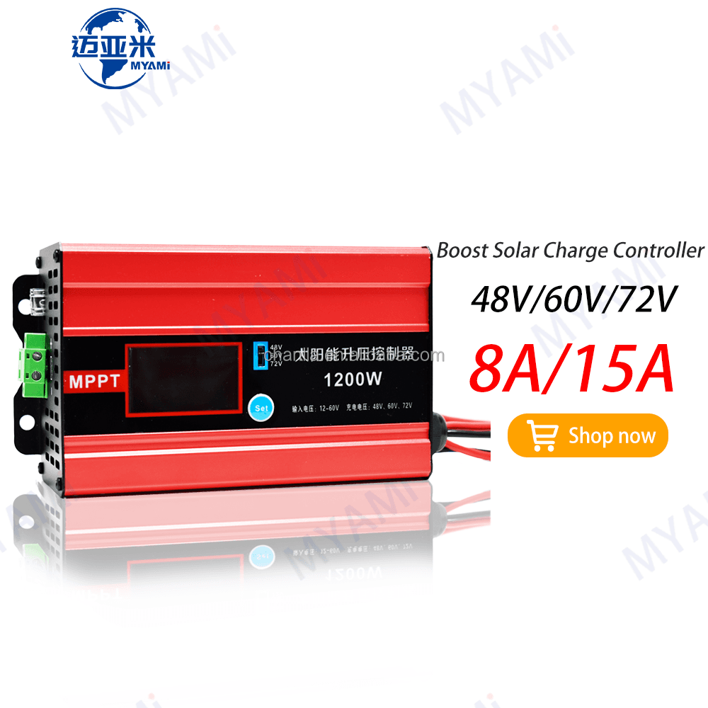 Контроллер заряда солнечный MPPT, 8 А, 48 В, MY-MPPT1200R