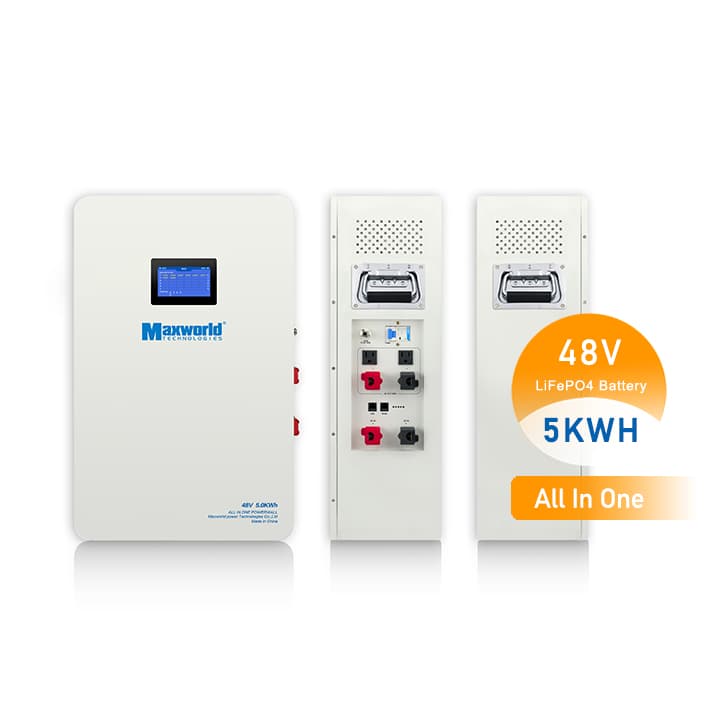 Аккумулятор литий-железо-фосфатный, 48 В, 100 А·ч, 10 кВт·ч, LFP48V5KWH6