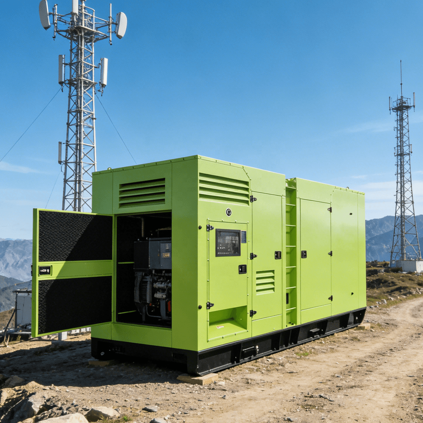 Генератор дизельный, 100 кВт, 380 В, WP10D200E200