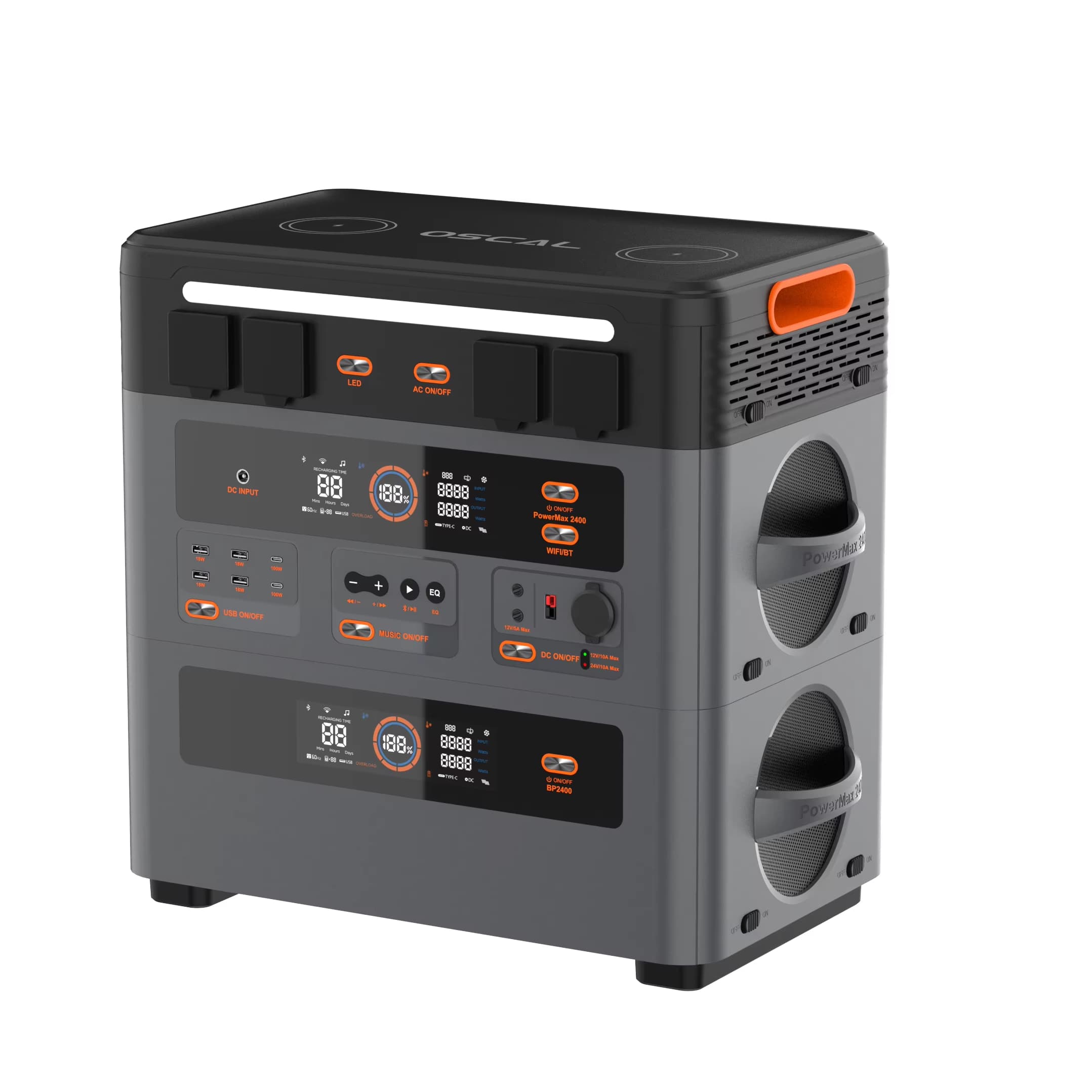 Электростанция портативная, 2.4 кВт, Powermax 2400