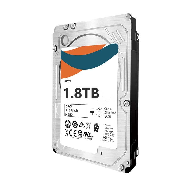 Накопитель HDD, 1800 ГБ, SAS, 02351KEG