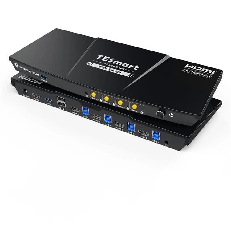 KVM-переключатель, 4 порта, HKS401-M23