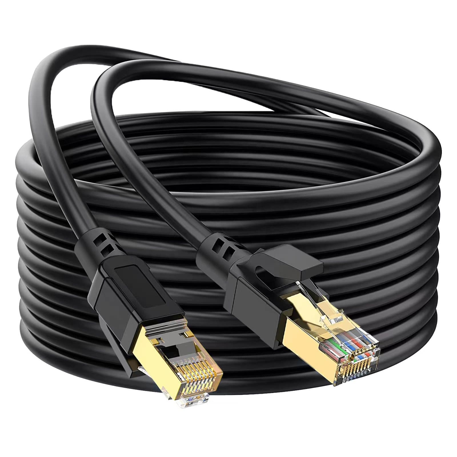 Кабель витой пары, кат. 8, 30 м, SFTP, CAT8
