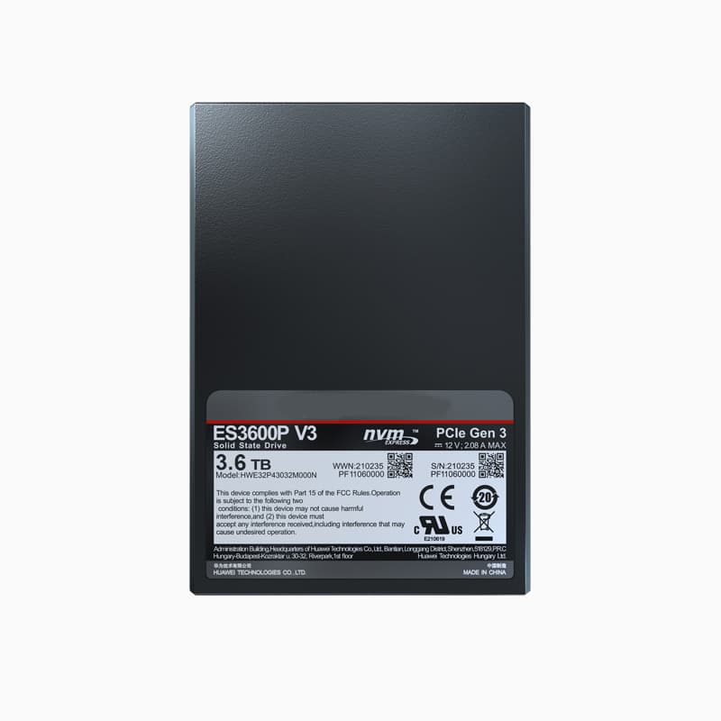 Накопитель HDD, 15.4 ТБ, NVMe