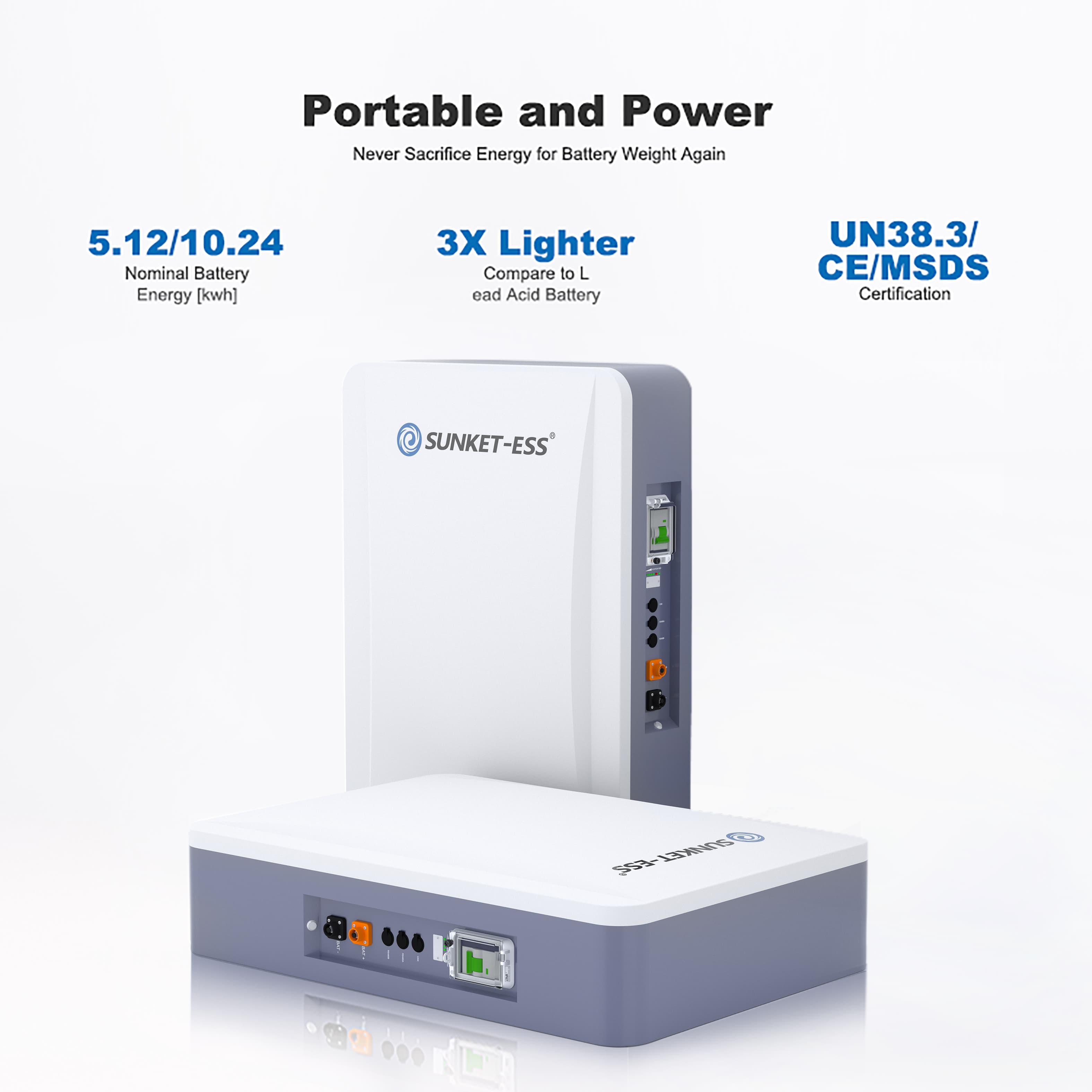 Система накопления энергии, 5 кВт·ч, LFP 5kWh/LV, LFP 10kWh/LV