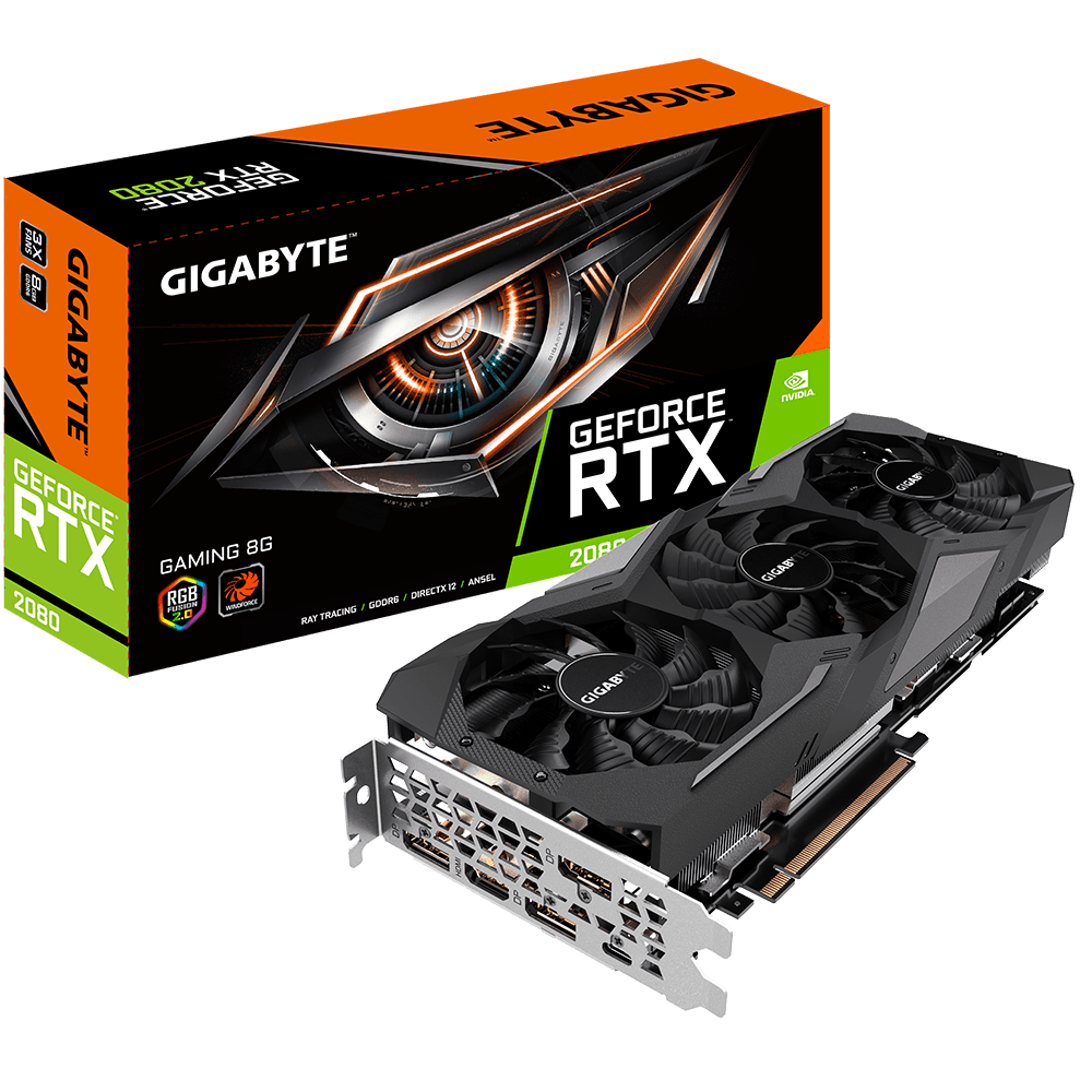 Видеокарта, RTX 2080, 8 ГБ, б/у