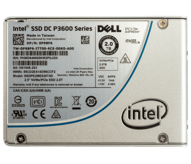 Накопитель SSD, 2 ТБ, NVMe, P98F6 — фото 1 из 1