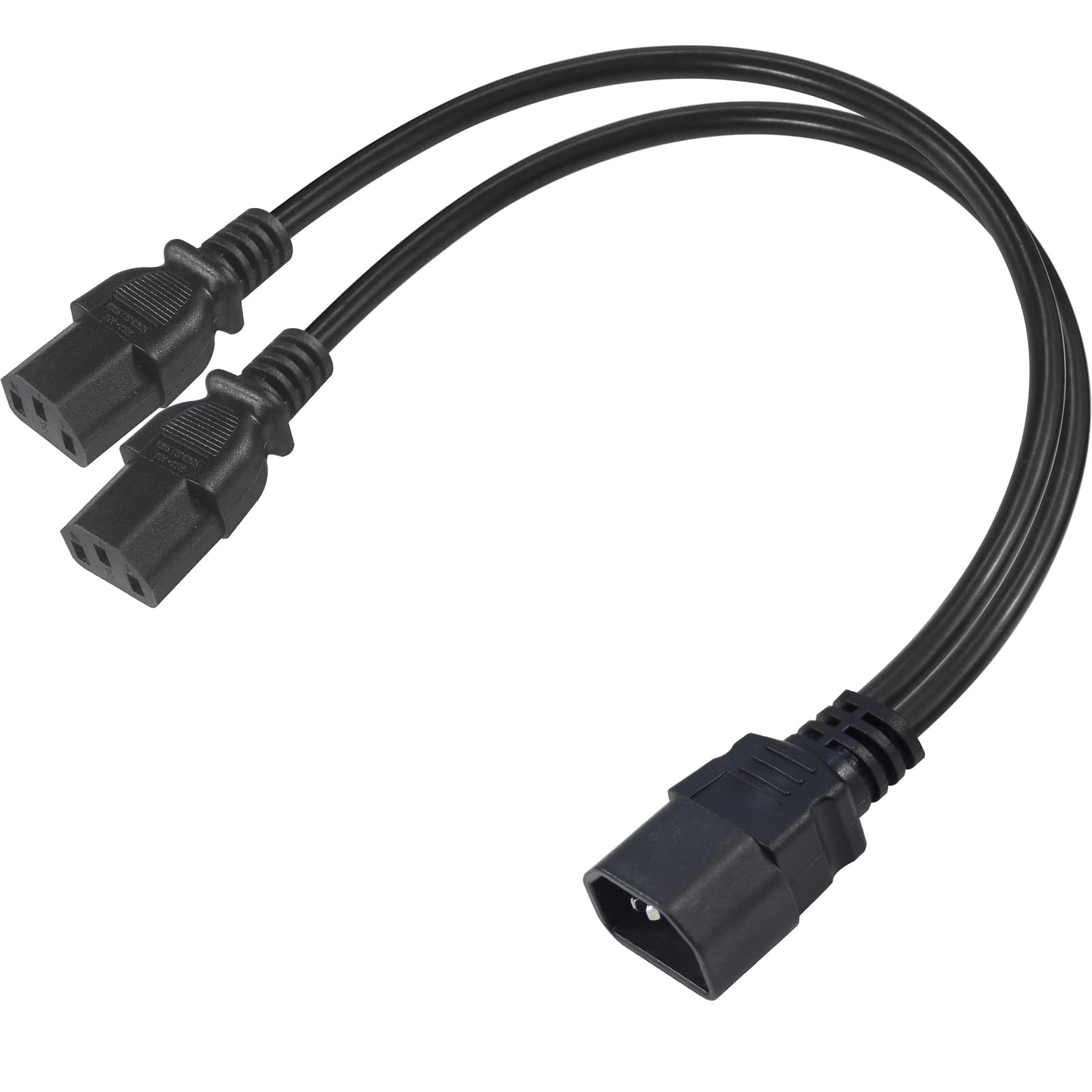 Кабель питания-разветвитель IEC C14 — 2 × C13, 0,5 м
