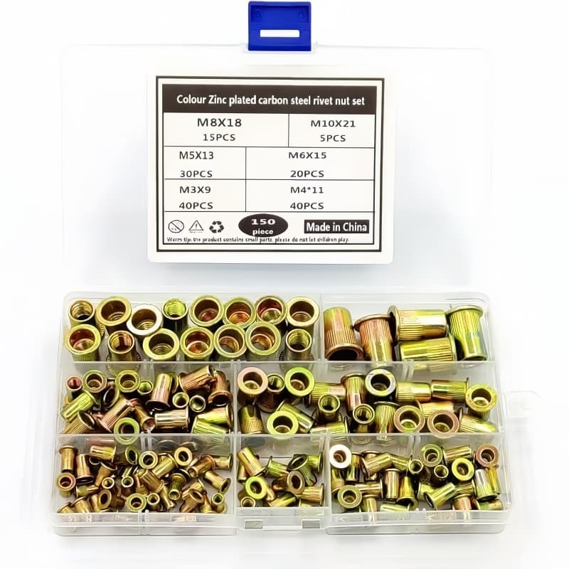 Заклёпка резьбовая, 150pcs