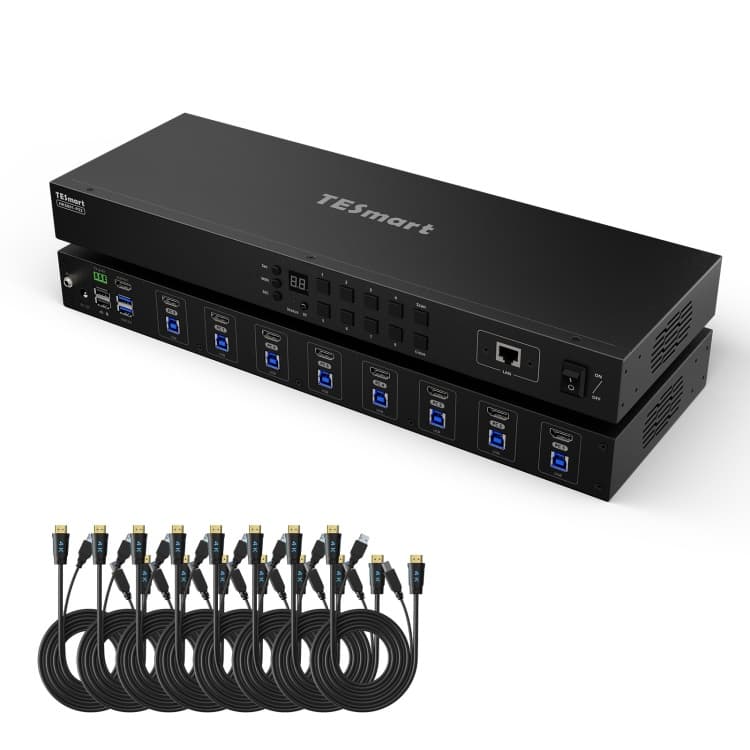 KVM-переключатель, 8 портов, HKS801-P23