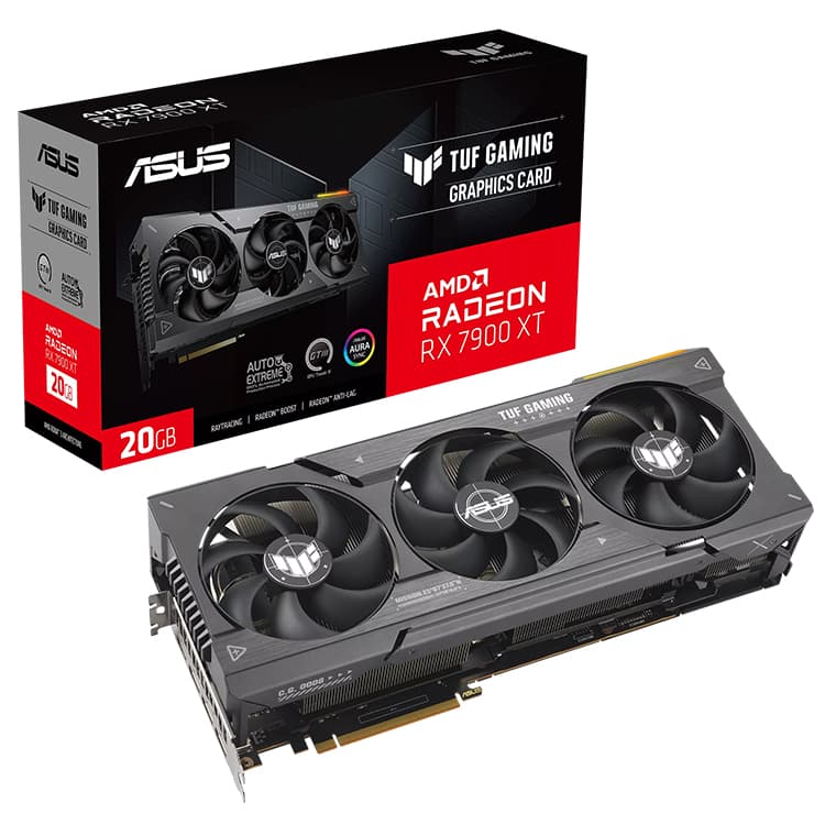 Видеокарта, RX 7900 XT, 20 ГБ, б/у