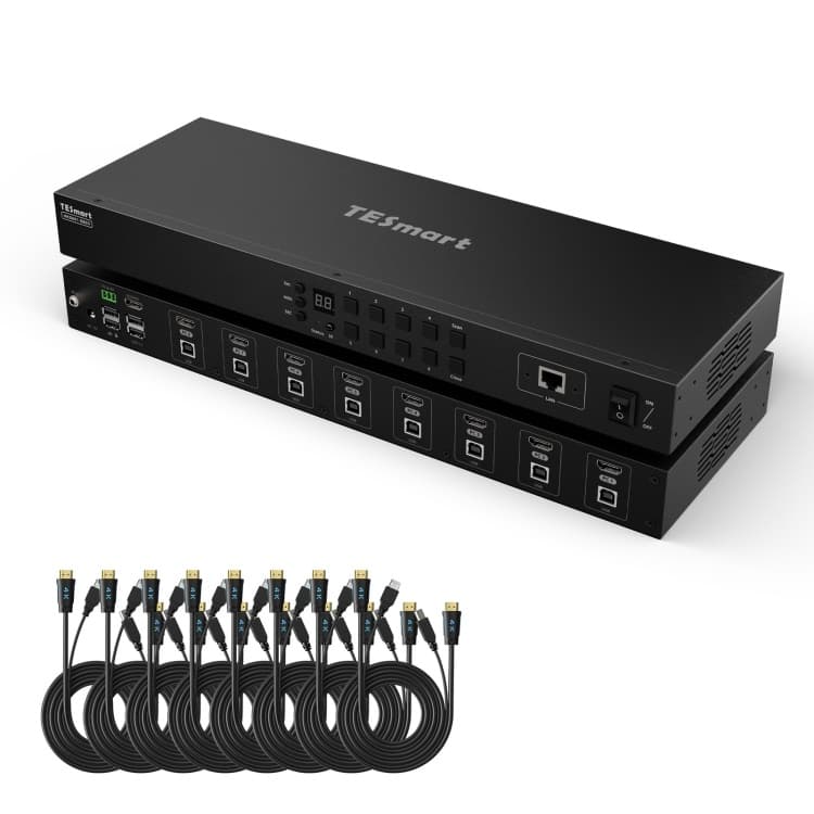 KVM-переключатель, 8 портов, HKS801-EB23