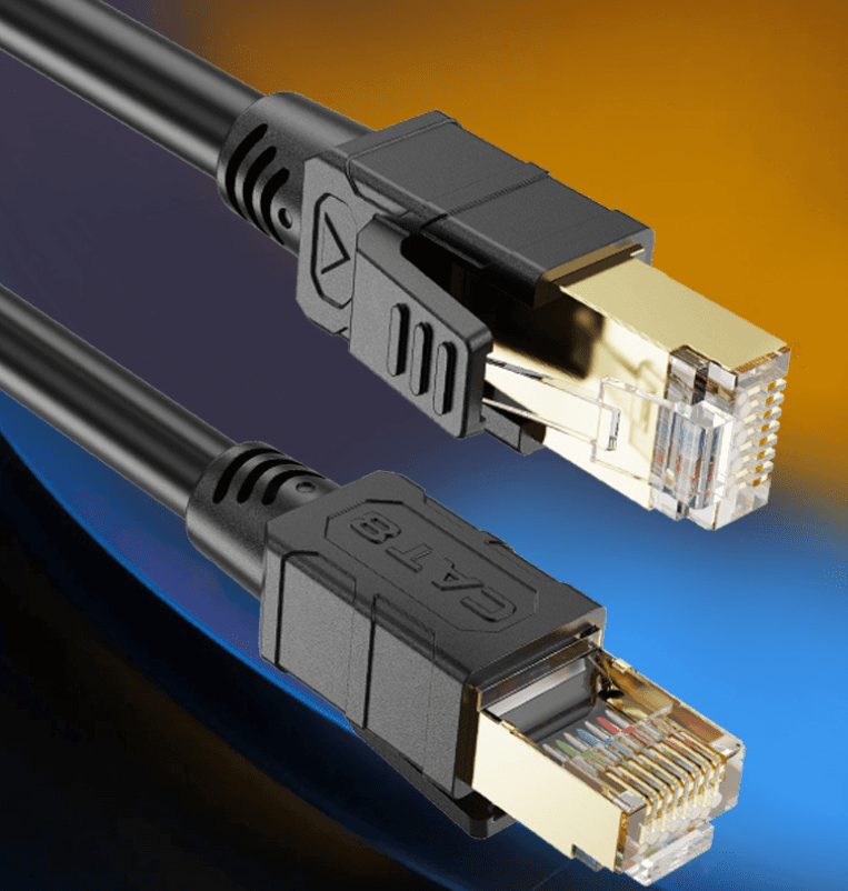 Кабель витой пары, кат. 8, 3 м, SFTP, HSTD-Cat8