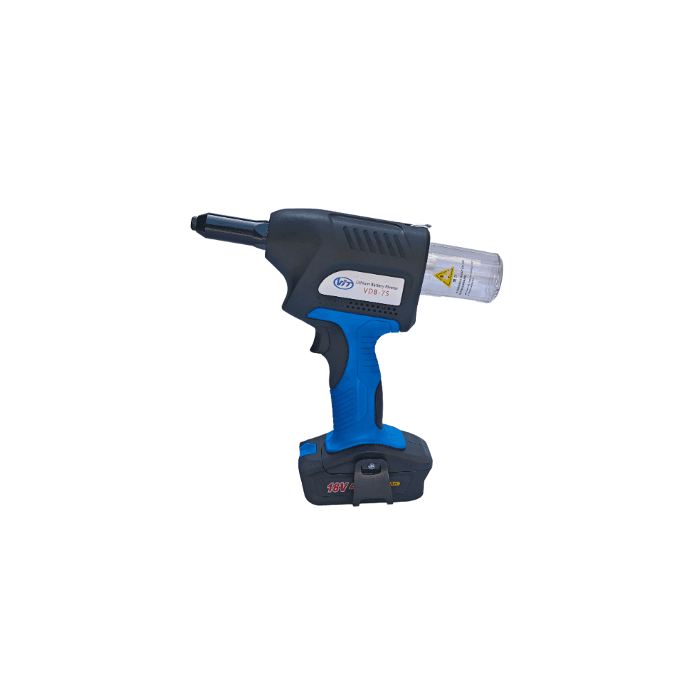 Заклёпочник аккумуляторный VDB-75 для заклёпок 5,2–7,8 мм