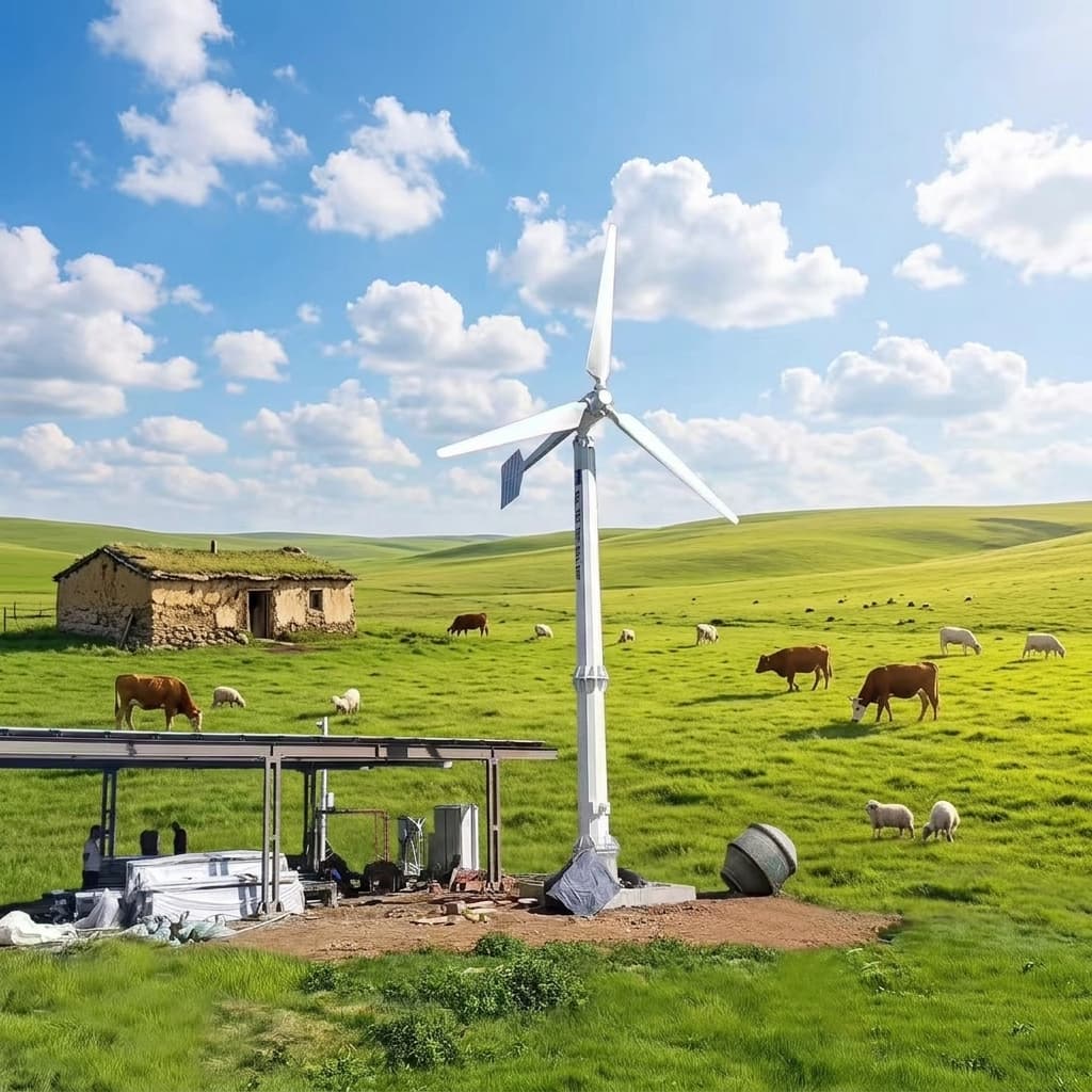 Ветрогенератор, 5 кВт, 48 В, AR5.2-.5KW