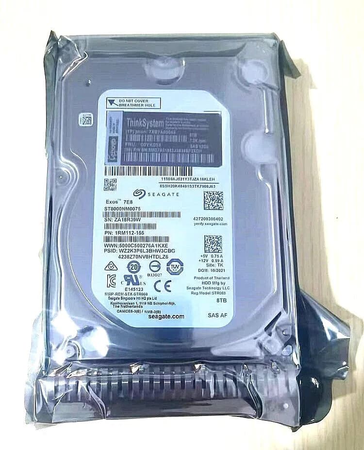 Накопитель SSD, 9.6 ТБ, NVMe, 02YC417