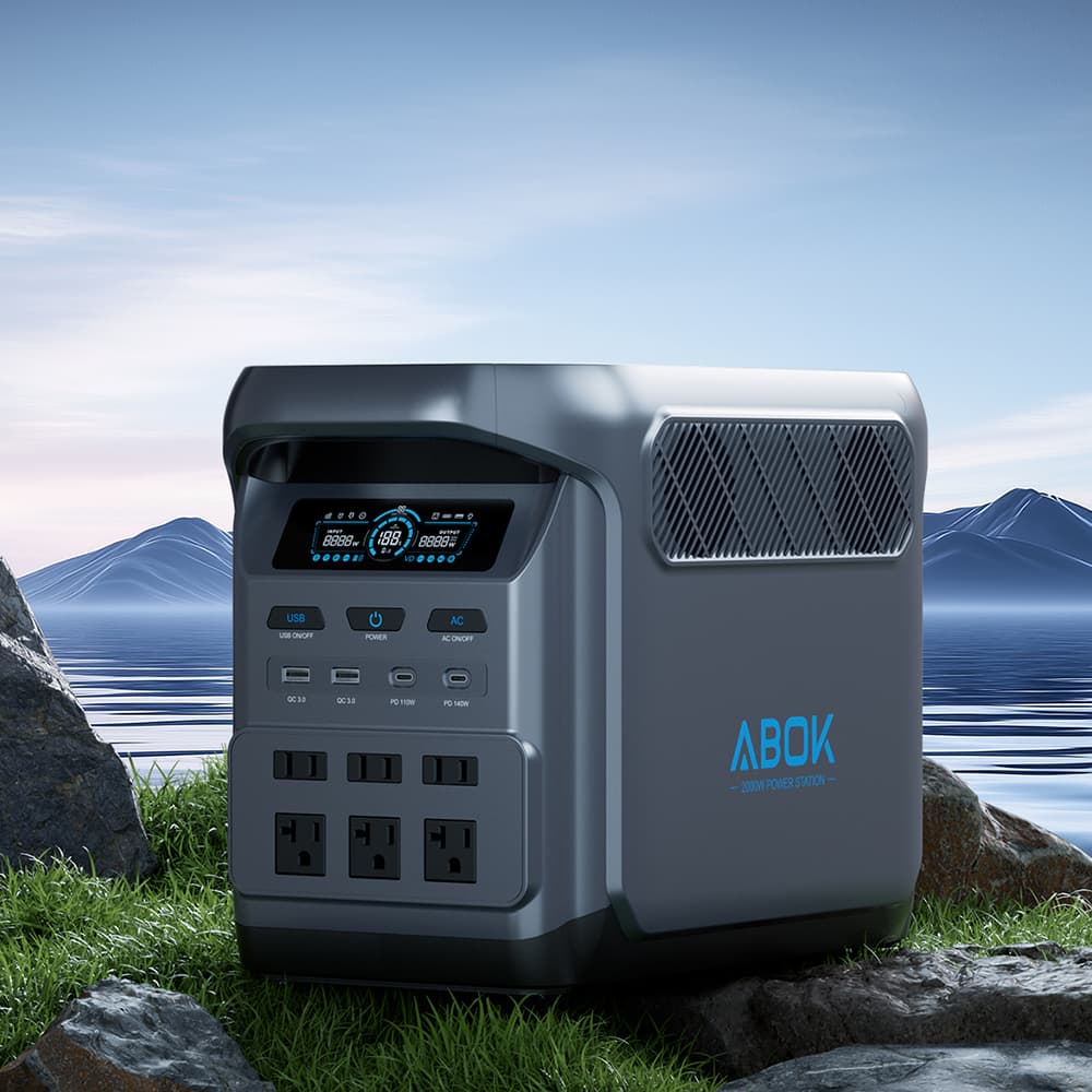 Электростанция портативная, ABOK-1800W