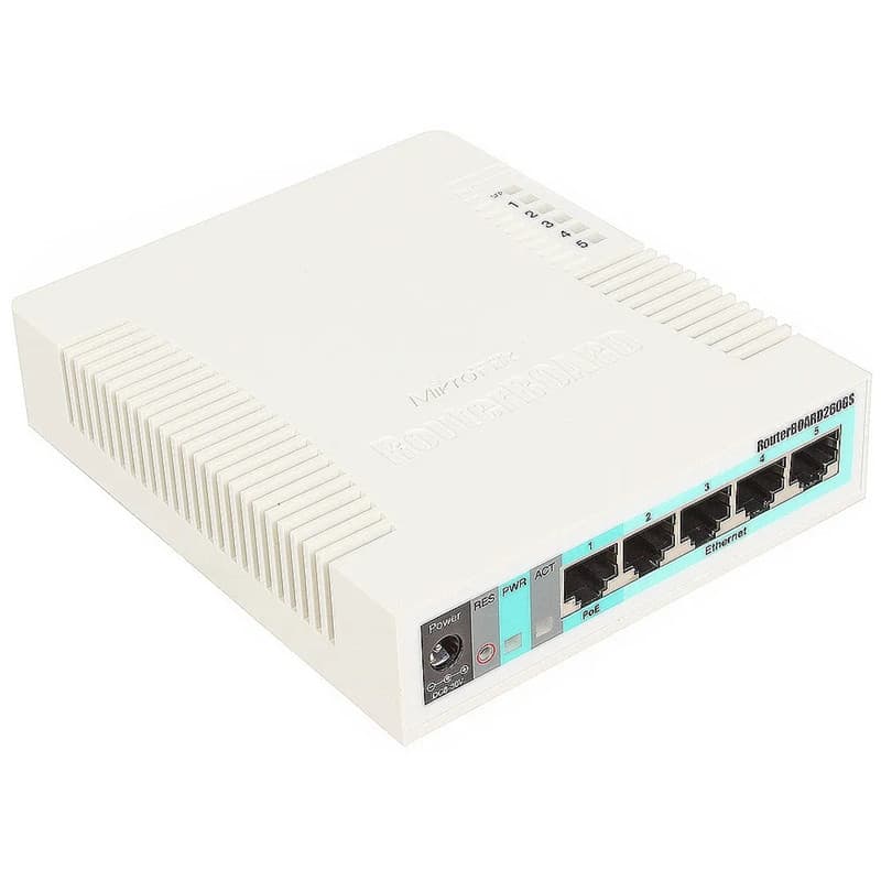 Коммутатор, 8 портов, 1G, PoE, CSS106-5G-1S