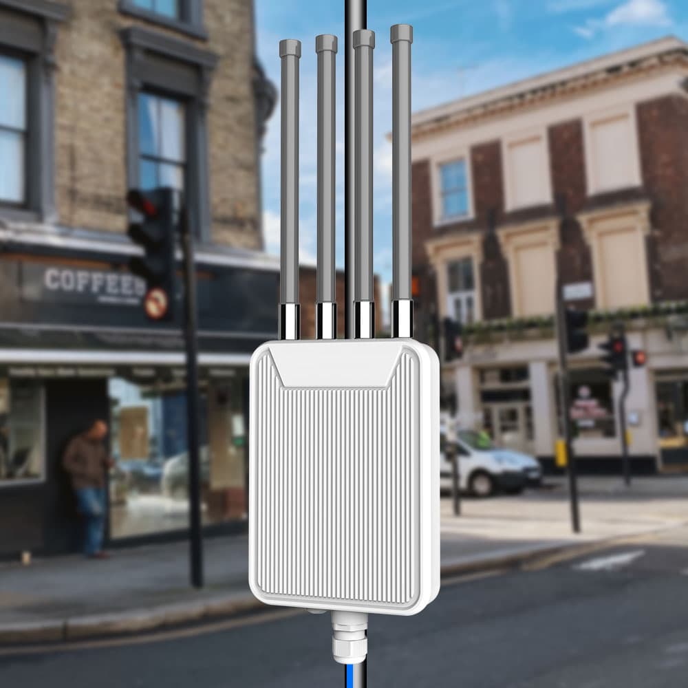 Точка доступа Wi-Fi, Wi-Fi 6, уличная, HW3000M