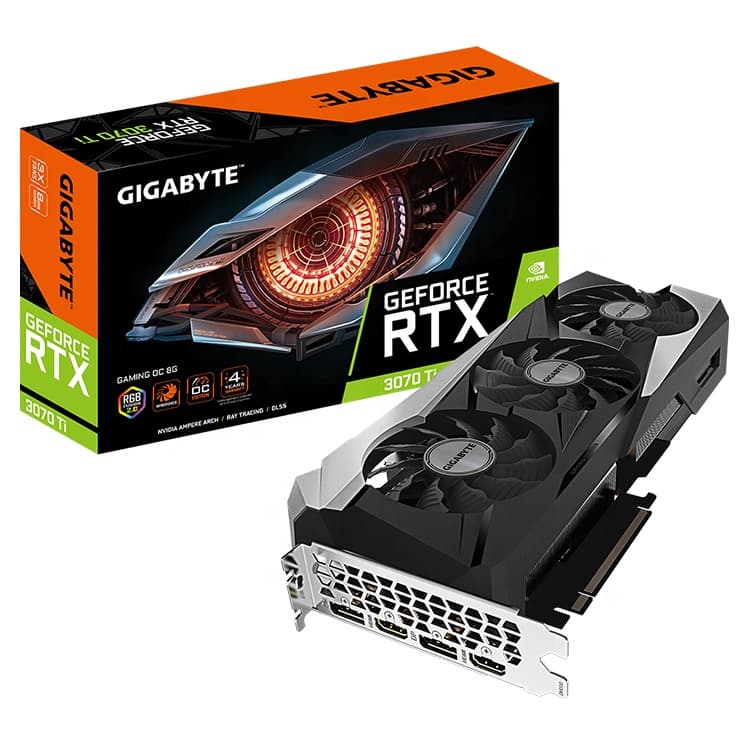 Видеокарта, RTX 3070 TI, 8 ГБ, б/у