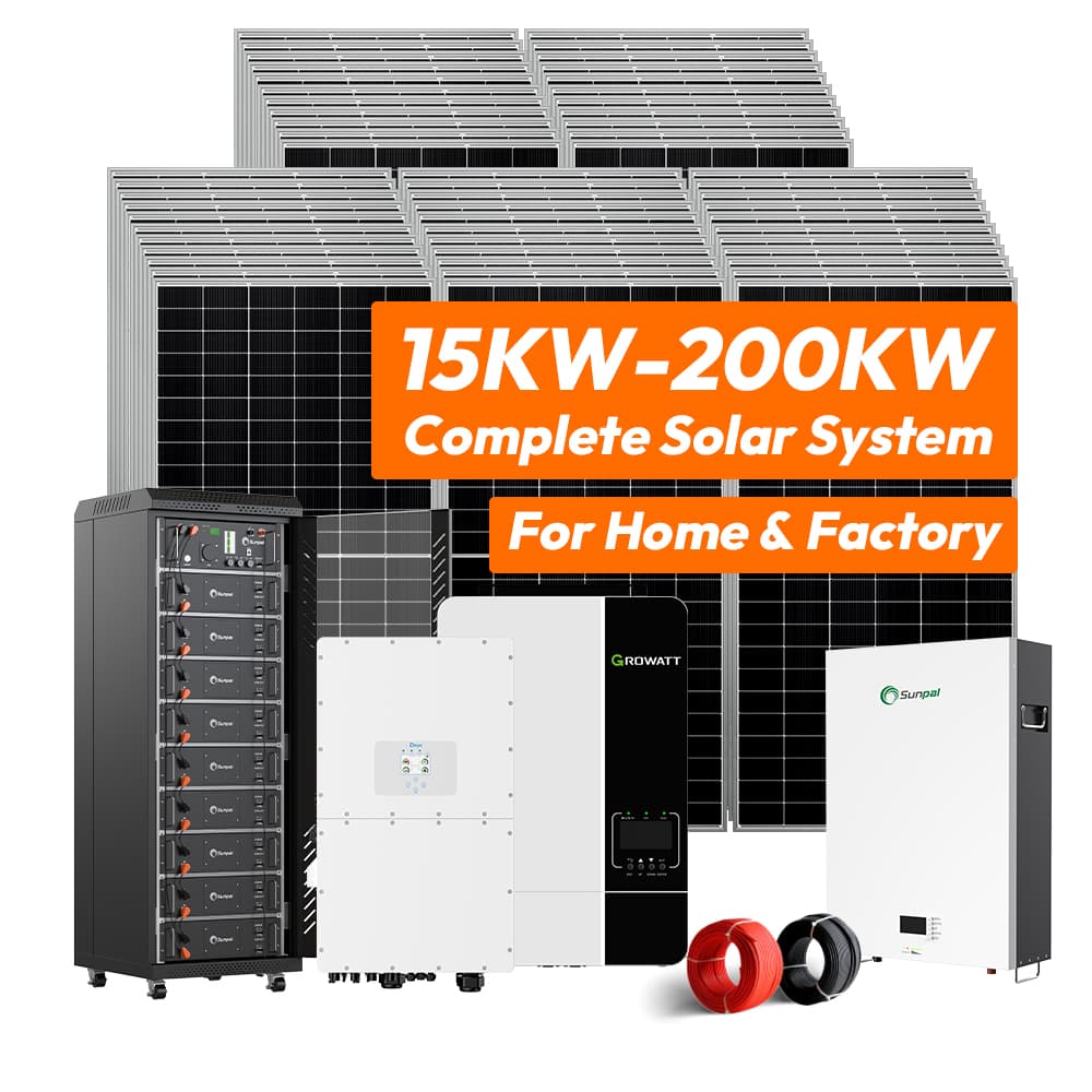 Электростанция солнечная комплектная гибридная, 10 кВт, SP3-100KW3-HY