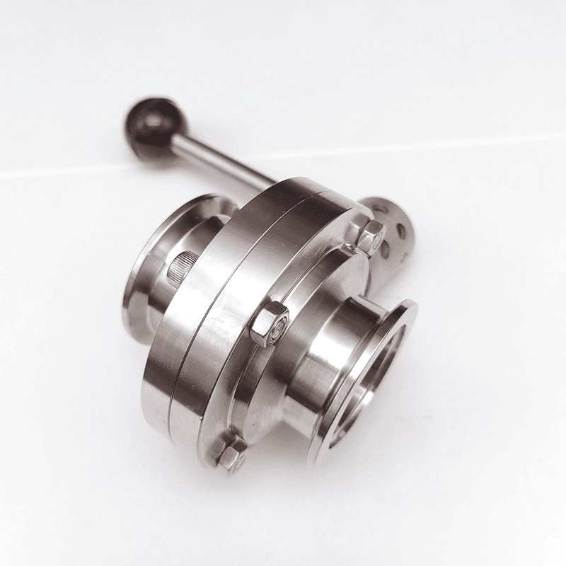Затвор дисковый из нержавеющей стали, KF50