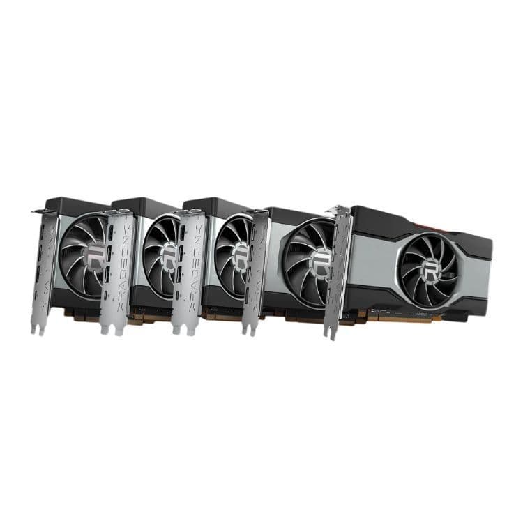 Видеокарта AMD Radeon RX 6400, 16 Гбит/с, шина 64 бит