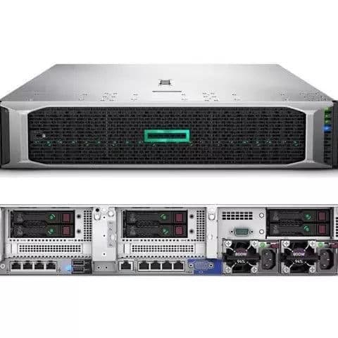 Сервер стоечный HPE ProLiant DL380 Gen10, 2U, 32 ГБ DDR4, P19718-B21, P19719-B21