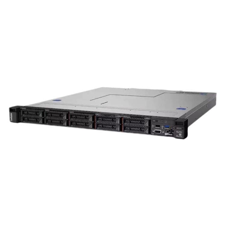 Сервер стоечный Lenovo ThinkSystem SR250, односокетный, 16 ГБ DDR4
