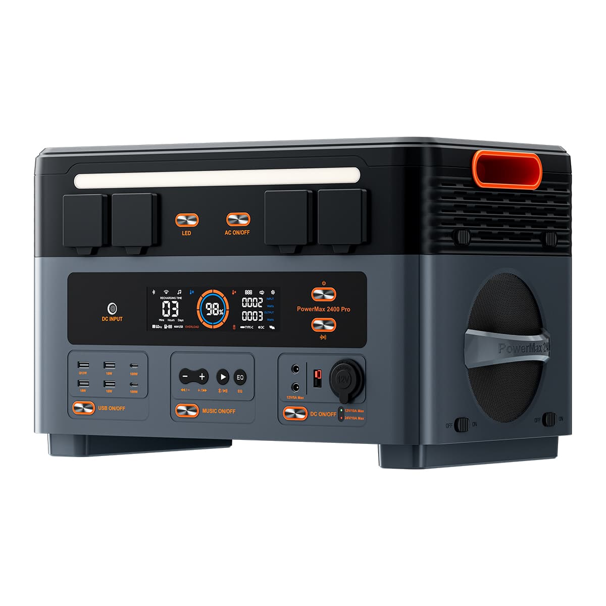 Электростанция портативная, 2.4 кВт, Powermax 2400PRO