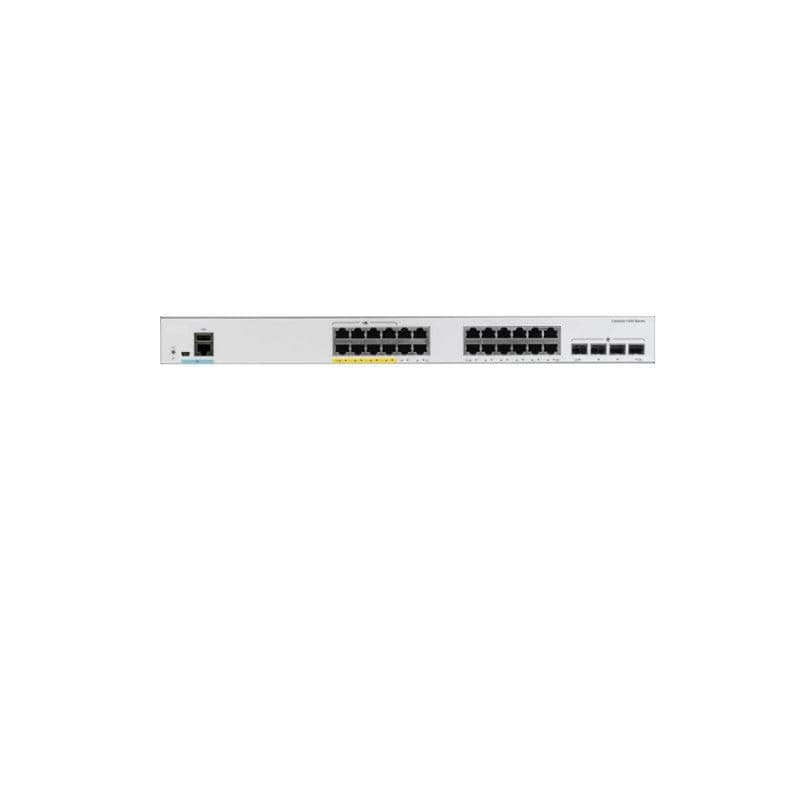 Коммутатор Cisco C1000-24T-4G-L, 24 порта PoE, 4 аплинка SFP