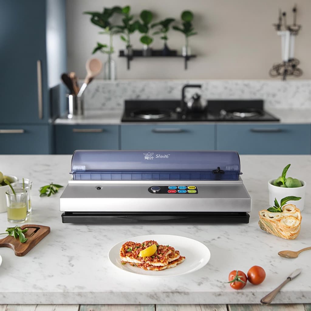 Вакуумный упаковщик Shineye DZ-320D, ширина пакета до 320 мм, 150 Вт, разрежение 80 кПа