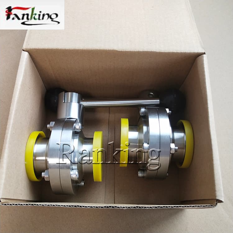 Затвор дисковый нержавеющая сталь 316, 1/2"