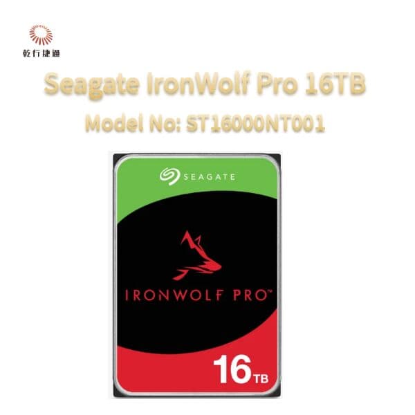 Накопитель Seagate IronWolf Pro 16 ТБ, ST16000NT001