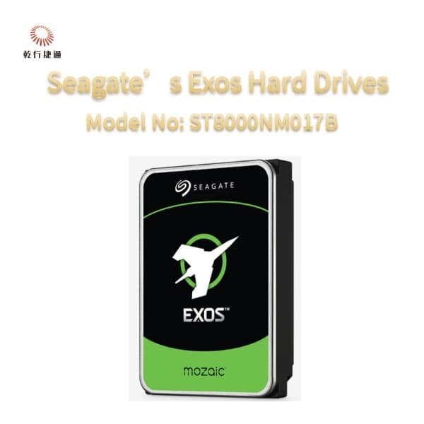 Накопитель серверный Seagate Exos 8 ТБ, ST8000NM017B
