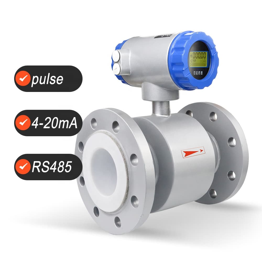 Расходомер электромагнитный GTIMEASURE GTLDG, DN10–DN50, ЖК-индикатор, 4–20 мА, RS485