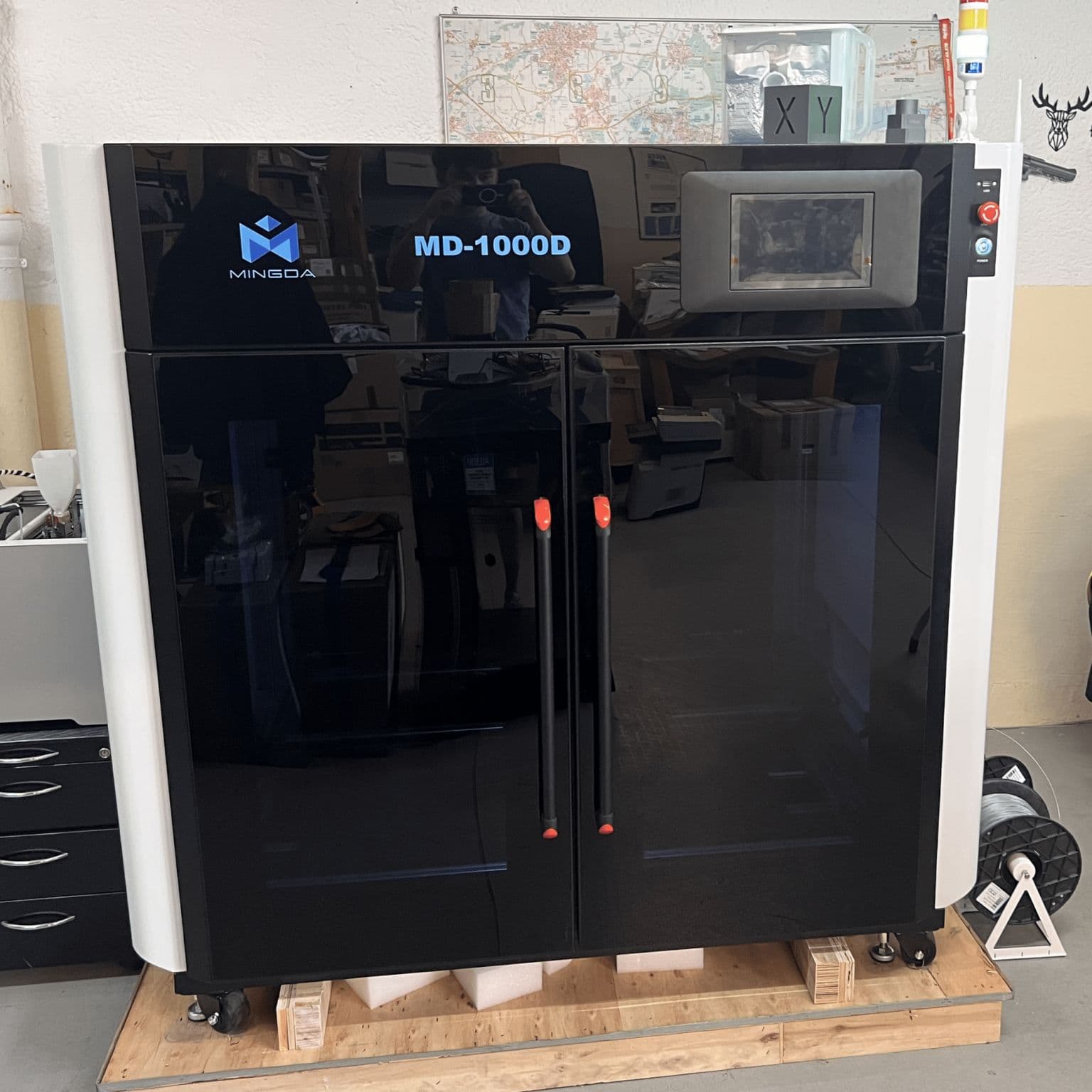 Принтер 3D большого формата, MD-1000D, 8000 мм