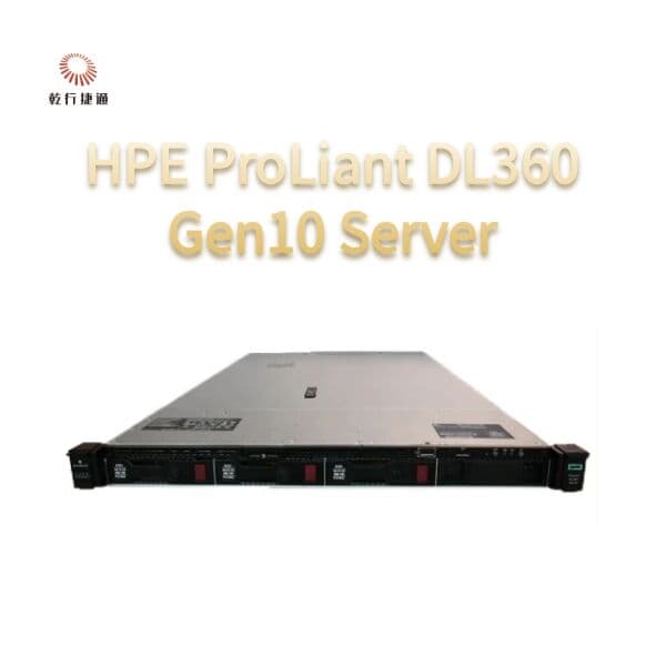 Сервер стоечный HPE ProLiant DL360 Gen10, от 4 до 128 ядер, для виртуализации и баз данных