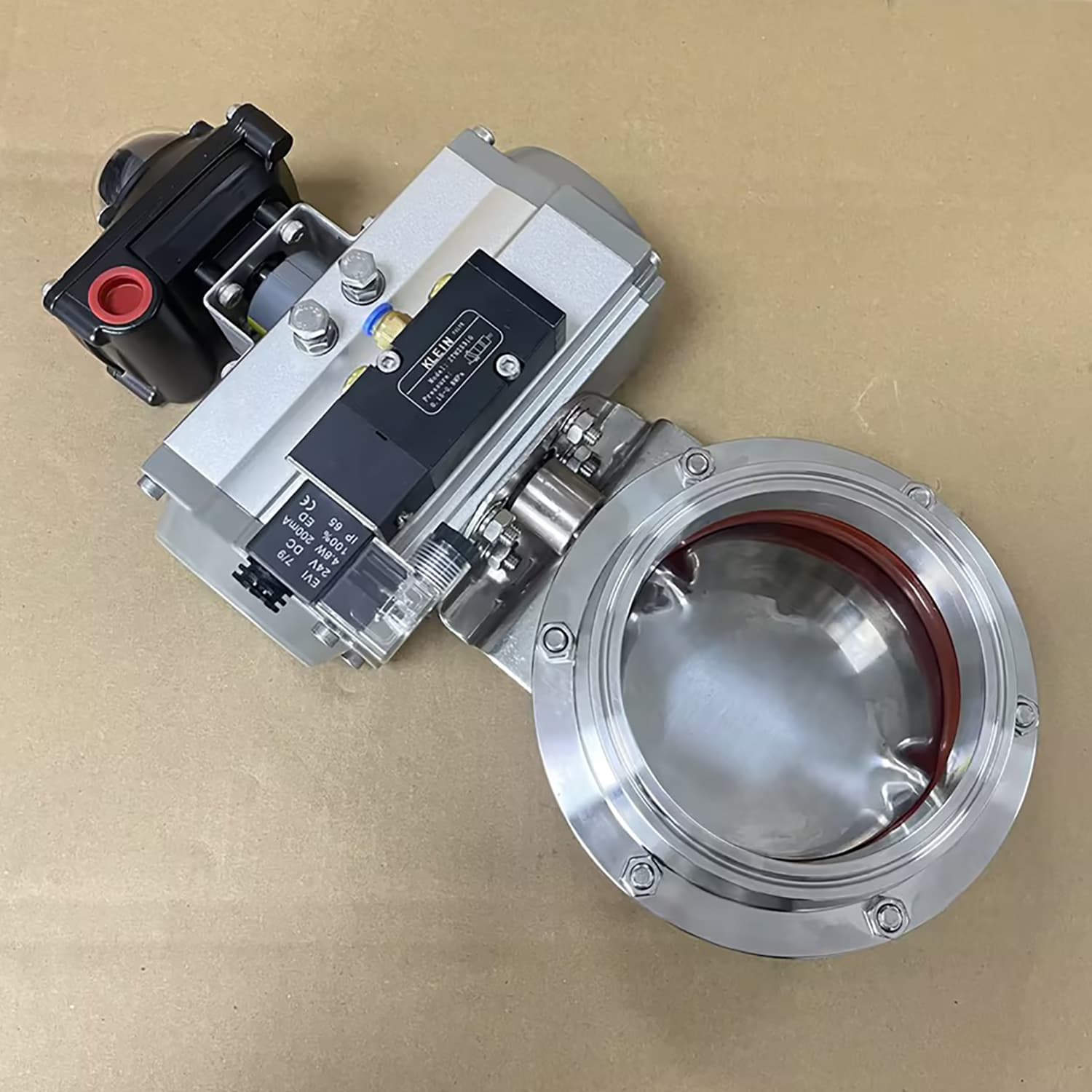 Затвор дисковый с пневмоприводом, TC64MM