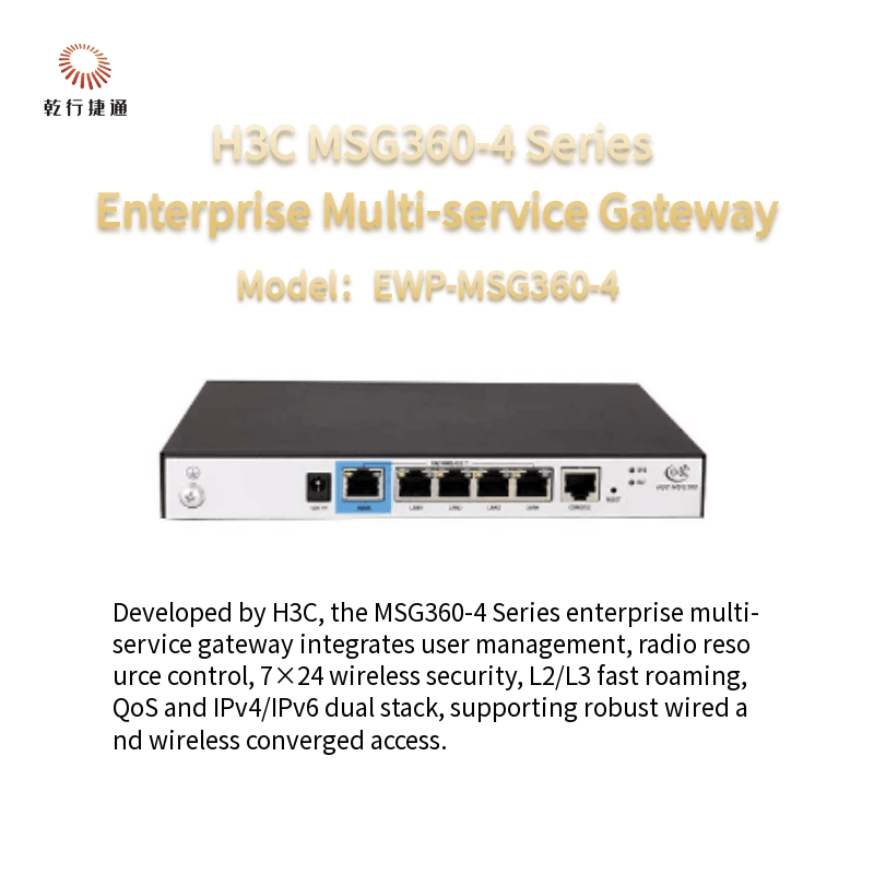 Шлюз многосервисный H3C EWP-MSG360-4, корпоративный