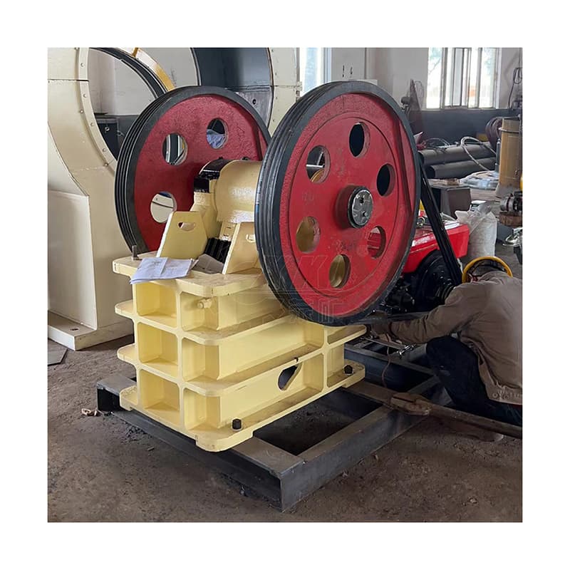 Дробилка щековая малогабаритная производительностью 5–50 т/ч