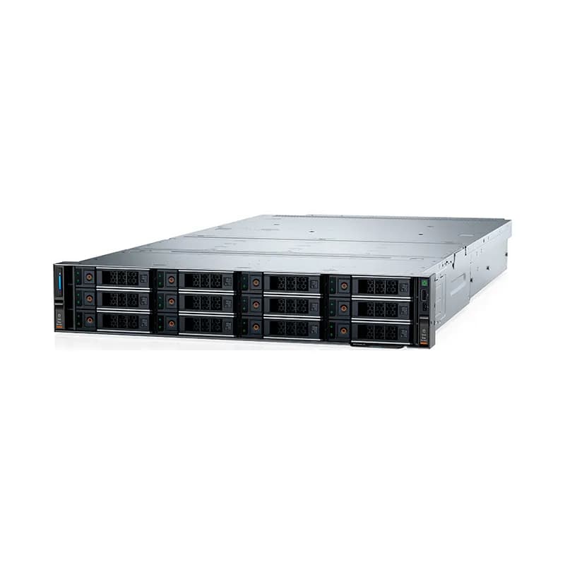 Сервер стоечный Dell PowerEdge R760xd2, 2U, двухсокетный, большой дисковой ёмкости