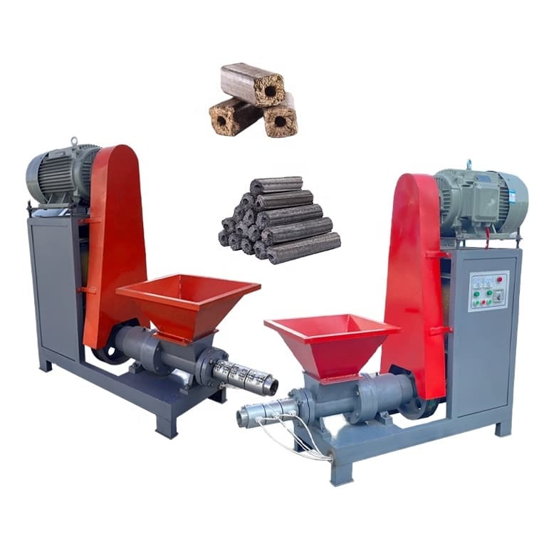 Пресс шнековый для брикетов из опилок и лузги CHENG JINLAI MECHANICAL A1, 300–600 кг/ч, 18,5–37 кВт