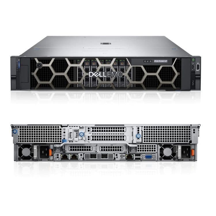 Сервер стоечный Dell EMC PowerEdge R750xa, 2U, с графическими ускорителями