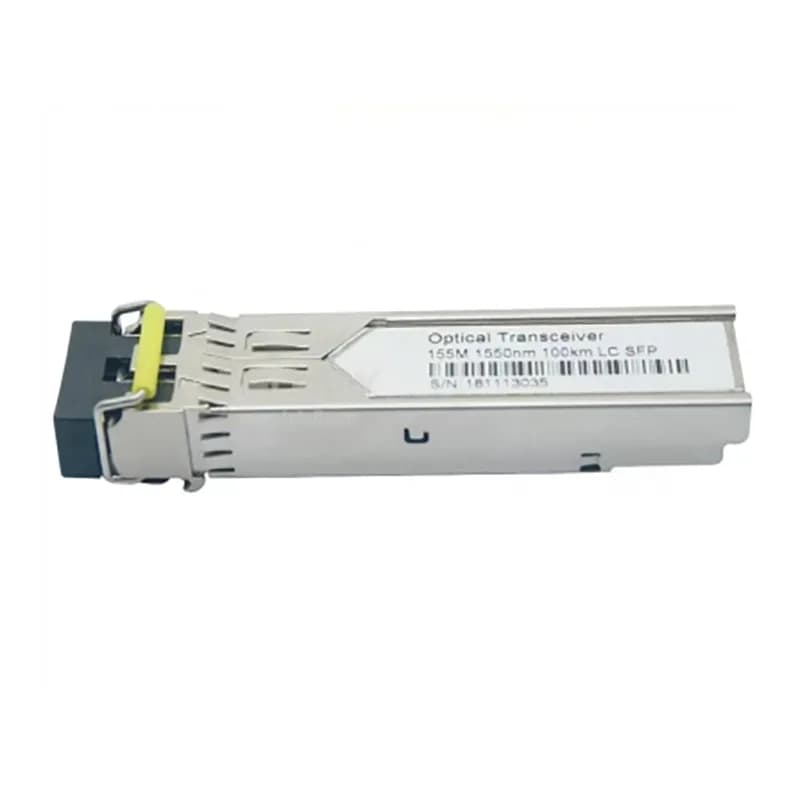 Оптический модуль SFP 155 Мбит/с, одномодовый, до 100 км, 1550 нм, LC, с контролем параметров — фото 1 из 1