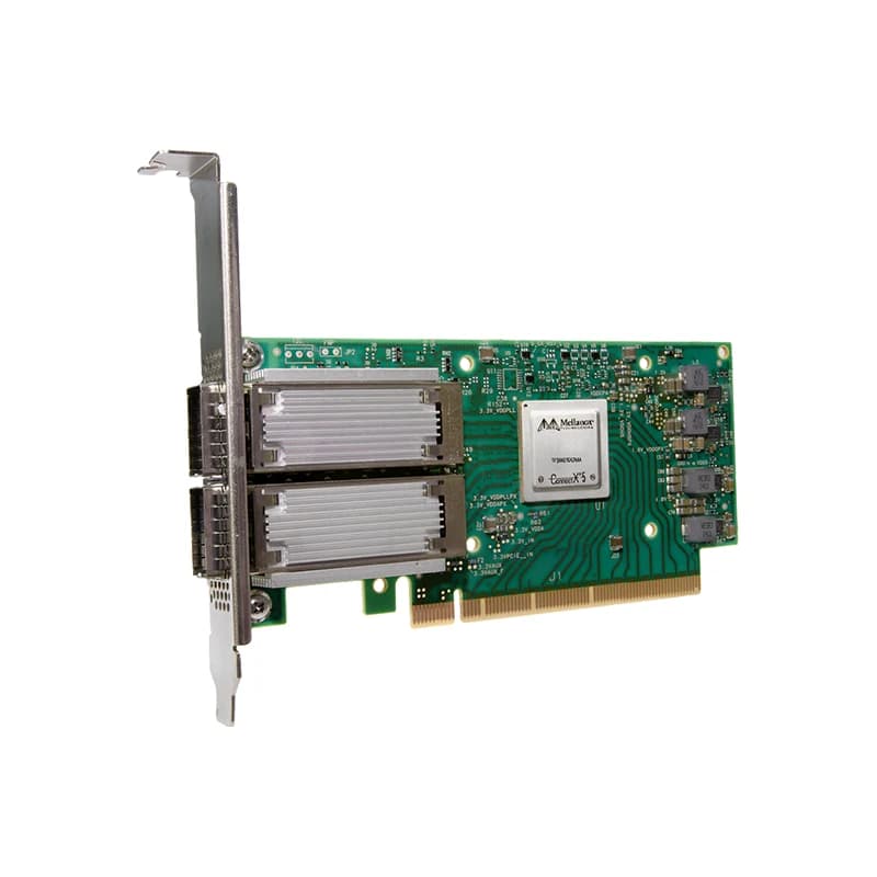 Адаптер Mellanox ConnectX-5 VPI MCX556A-ECAT, 2 × 100 Гбит/с, InfiniBand и Ethernet