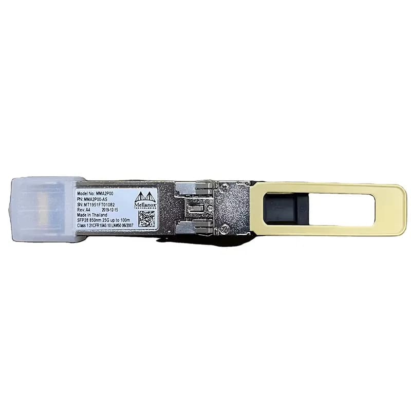 Оптический модуль Mellanox MMA2P00-AS, 100 Гбит/с QSFP28, многомодовый, до 100 м