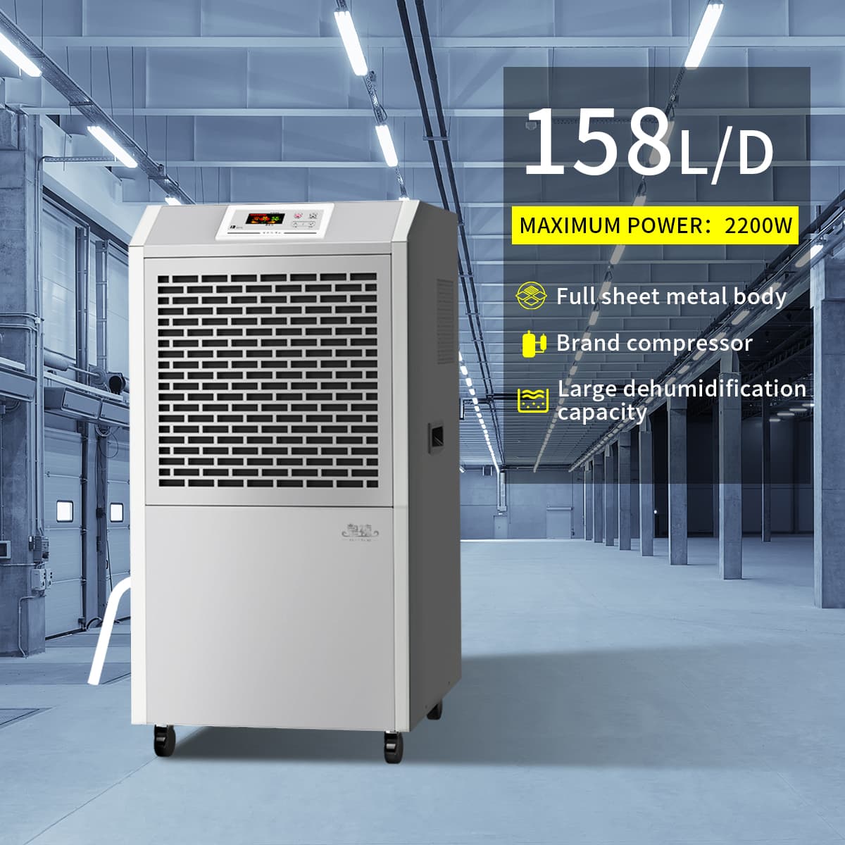 Осушитель воздуха, 2.2 кВт