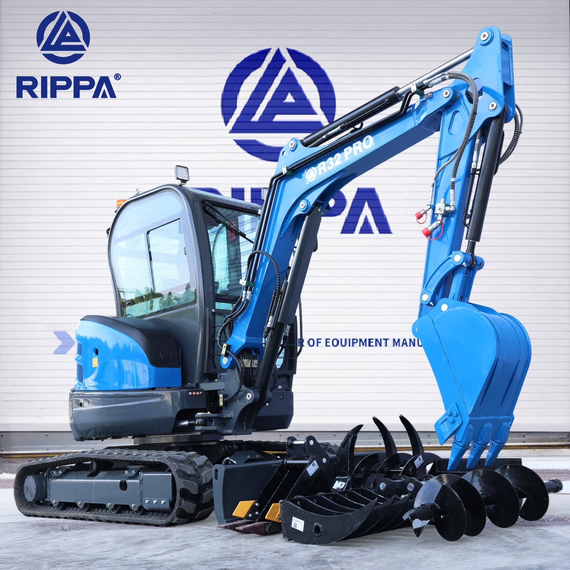 Мини-экскаватор R32, масса 3,5 т, для земляных работ